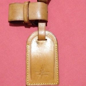 Authentic Louis Vuitton Luggage Tag