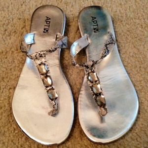 Snakeskin Sandals