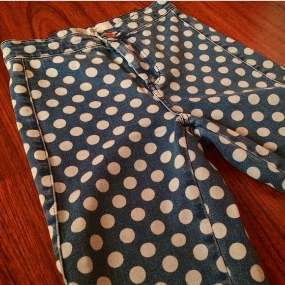Polka Dots Denim
