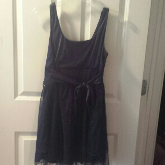 Navy Dress.