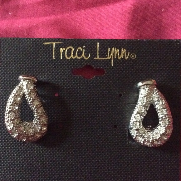 Hang Loose Rhinestone Earrings