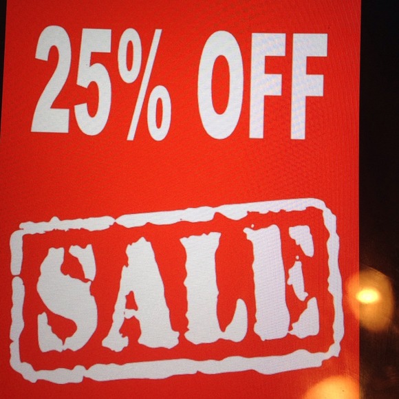 25% off or best offer. Need to move merchandise...
