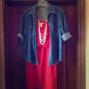 American Eagle Denim Shirt