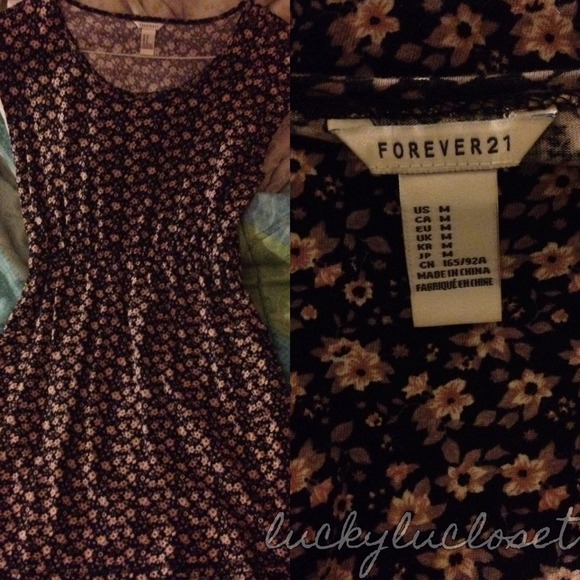 F21 Floral Dress