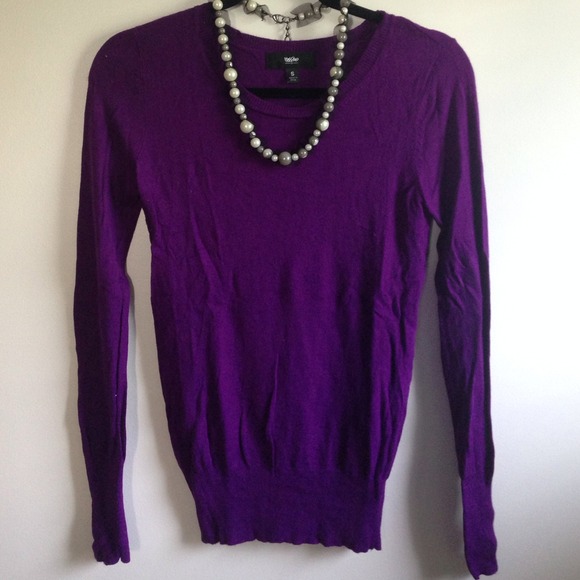 Purple Sweater