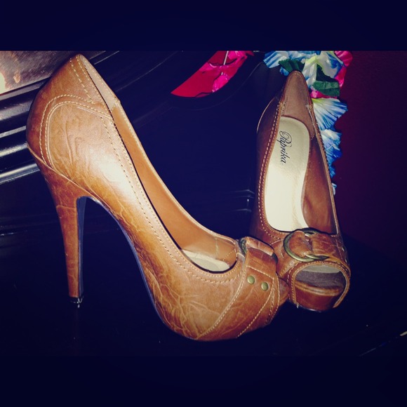 Brown heels