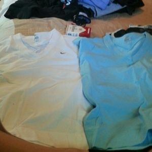 Two nike v necks