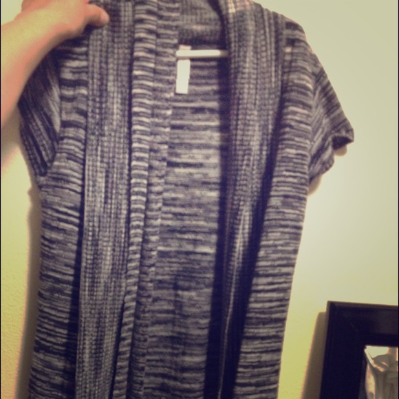 Cute black and white cover up!