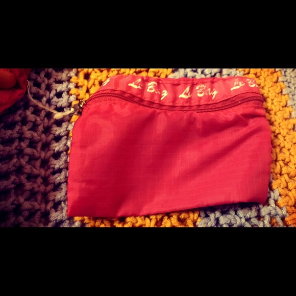 Pink Shoulder Bag with Coin Pouch - Picture 4 of 4