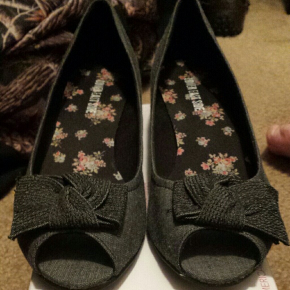 Denim Heels