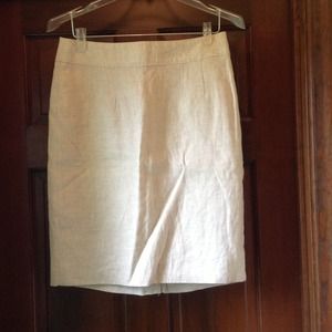 NWOT Banana Republic Linen Pencil Skirt