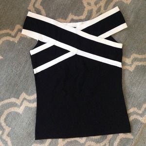 White House/Black Market off the shoulder top
