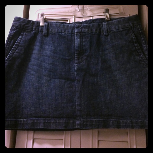 Gap kakis style denim skirt
