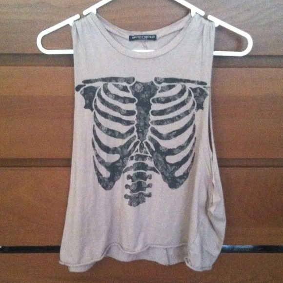 Brandy Melville Ribcage Muscle Tank