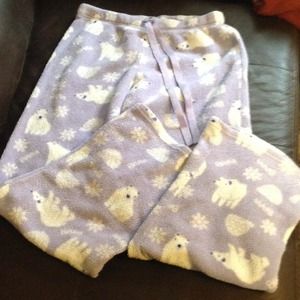 Polar bear pajama pants