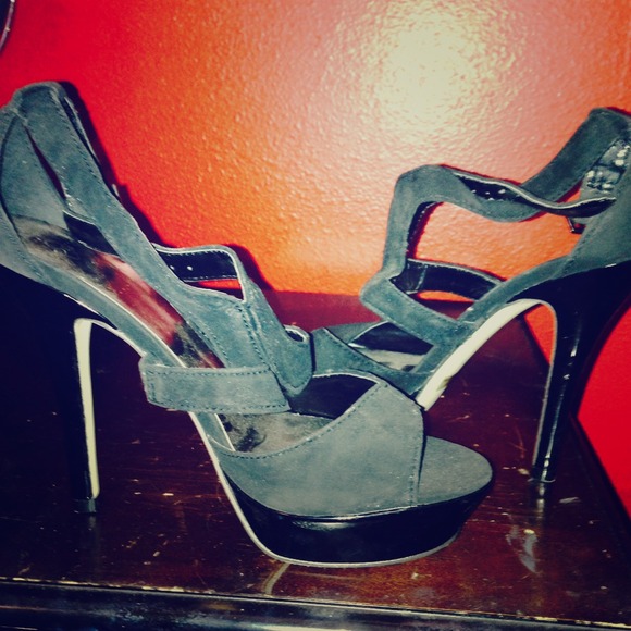 Black heels