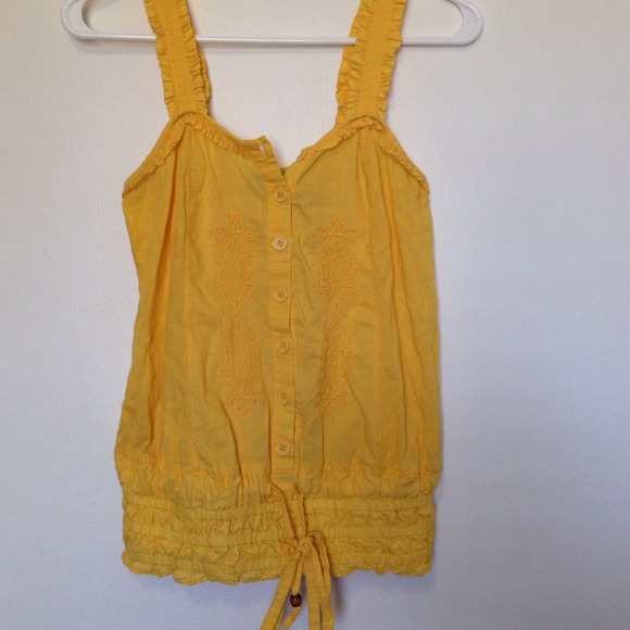 Yellow summer shirt
