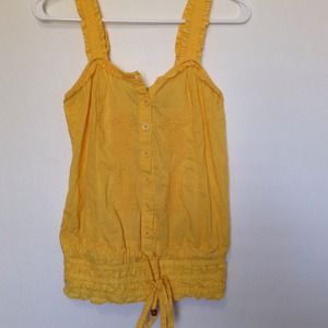 Yellow summer shirt