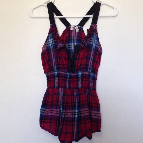 Plaid tank