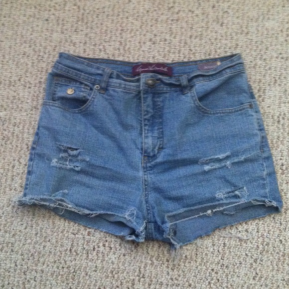 High waisted shorts