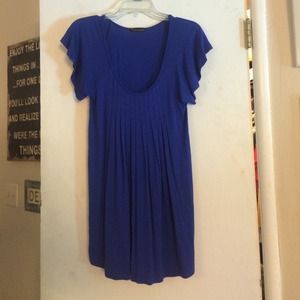 Blue dress