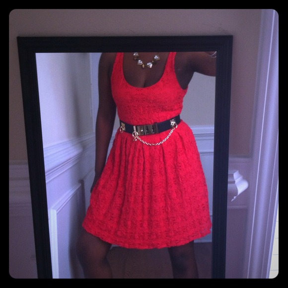 Stylish textured knit dress