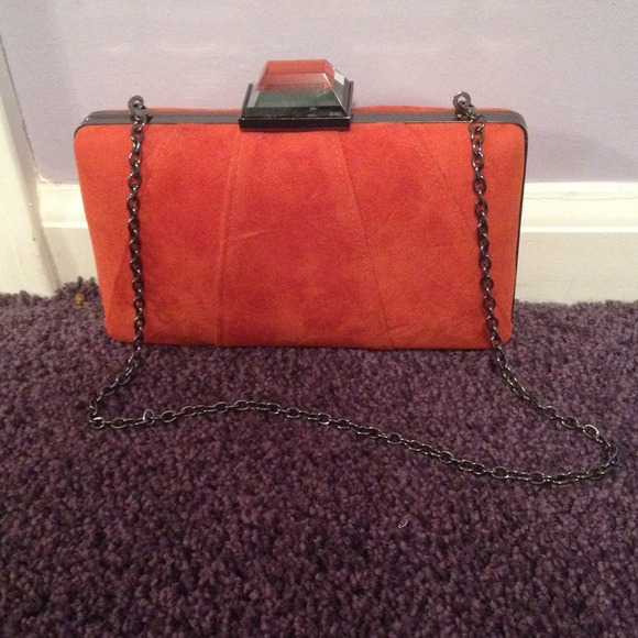 Orange clutch