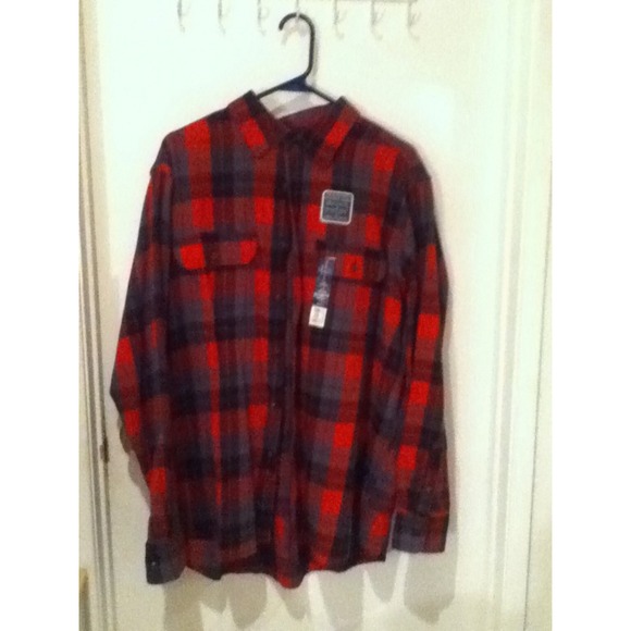 Red flannel shirt