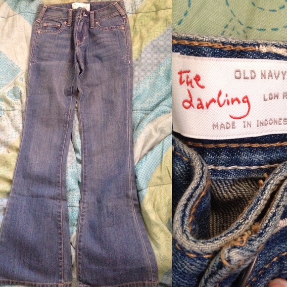 Old Navy The Darling Low Rise Flare Jeans