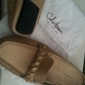 Cole Haan metallic gold. MAKE AN OFFER!!