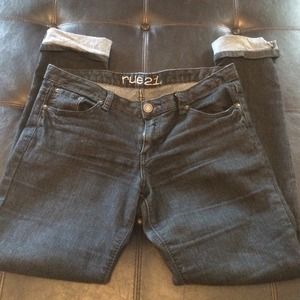 Black skinny jeans