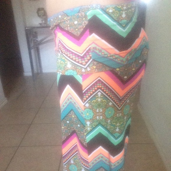 🚫SOLD🚫 Pop color palazzo pants 💕 - Picture 4 of 4