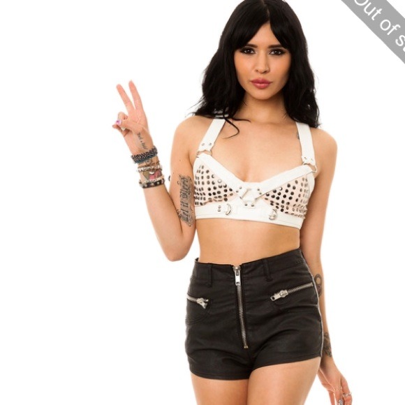 SOLD Blaque Market Instinct Harness Top Bralette