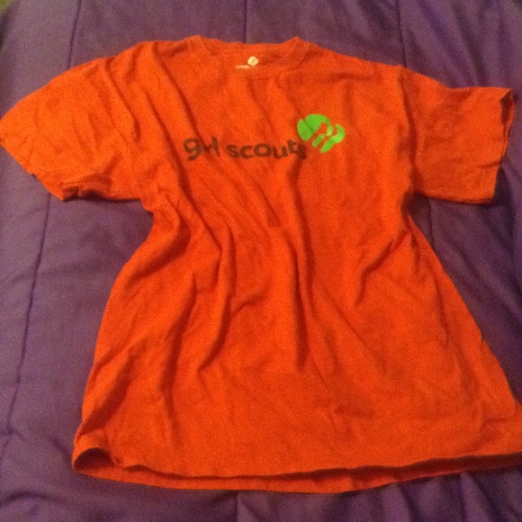 Red Girl Scout shirt