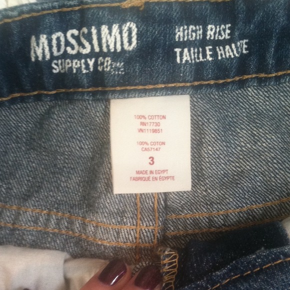 DENIM HIGH RISE SHORTS - Picture 4 of 4