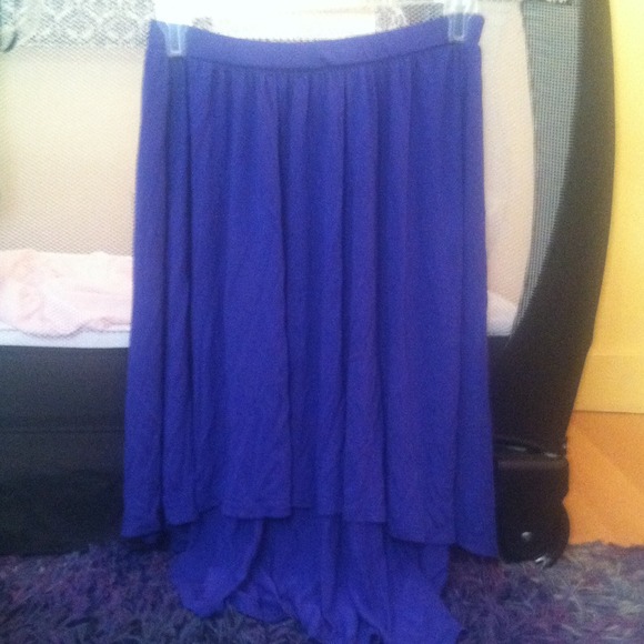 50% OFF! Reduced! High low purple skirt