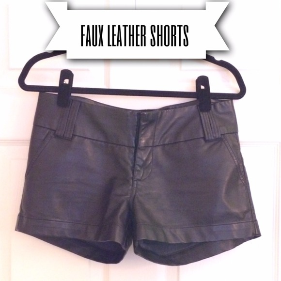 BUNDLED Arden B. Size 8 Leather Shorts