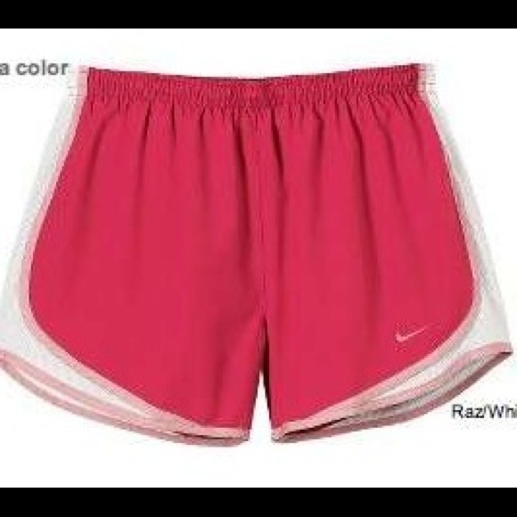 NWOT Dark Pink Nike Tempo Shorts - Picture 1 of 1