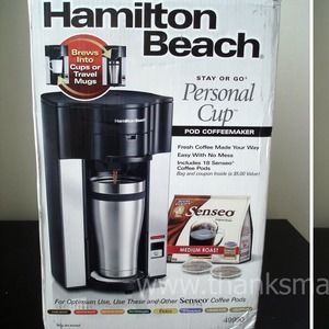 ☕️Stay or Go Personal Cup Coffee Maker☕️