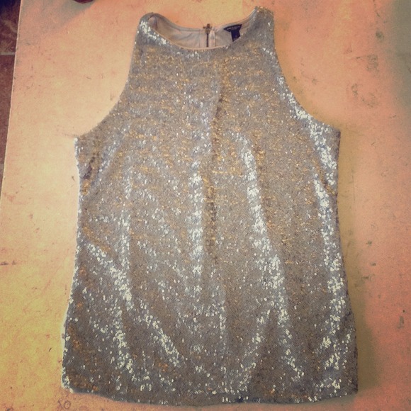 Ann Taylor Sequin top