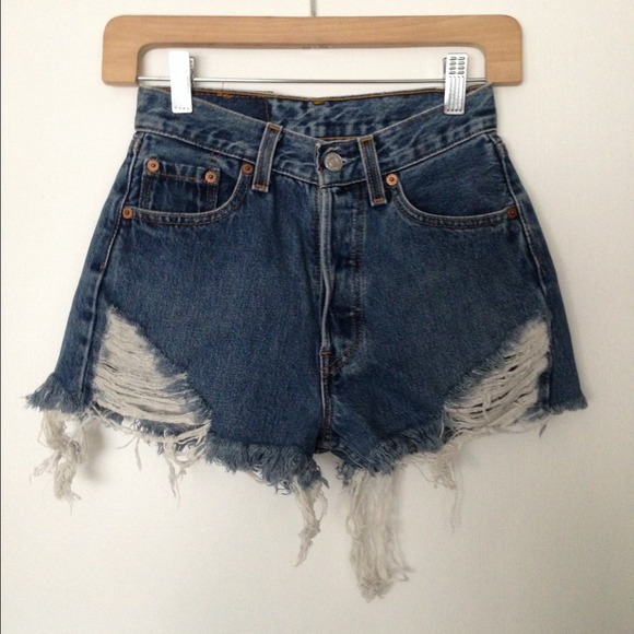 Levi's Denim - Vintage Levi's Distressed Shorts