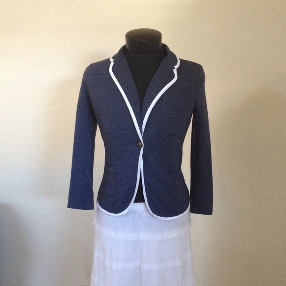 Greyish-Blue Blazer