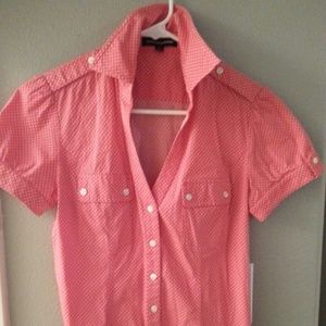 Pink Polo Shirt from Express