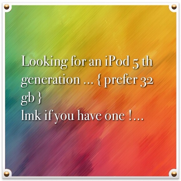 iPod 5th generation