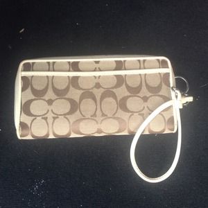 Coach wristlet