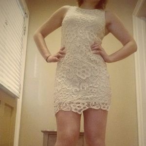 Sold on vinted. White Lace dress