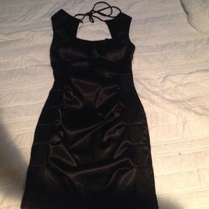 Very classy black homecoming dress