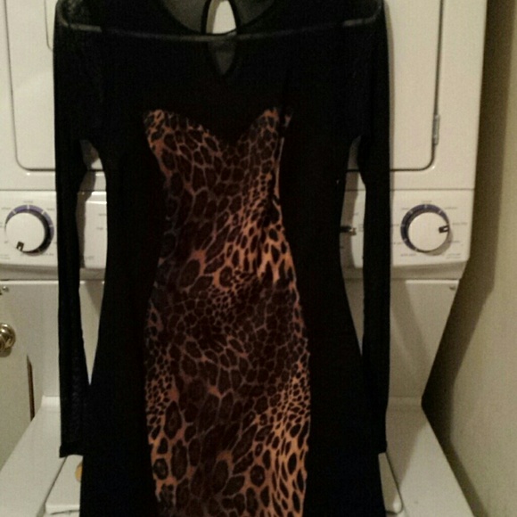 Baby Phat leopard print dress