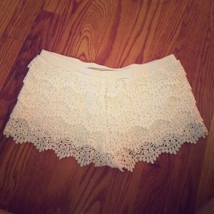H&M Lace shorts