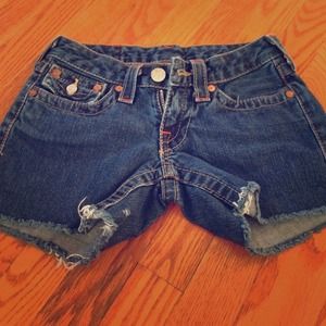 True religion shorts